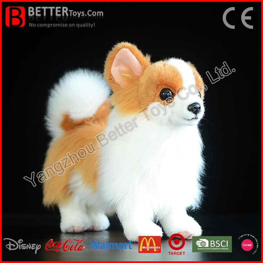 realistic pomeranian plush